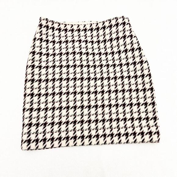 WHBM Patterned Houndstooth Skirt Size 00 - Picture 1 of 4